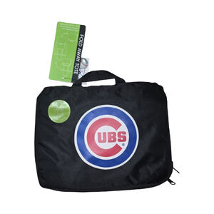 Women's Unbranded Black Red Cubs Fold Away Tote Bag One Size #716